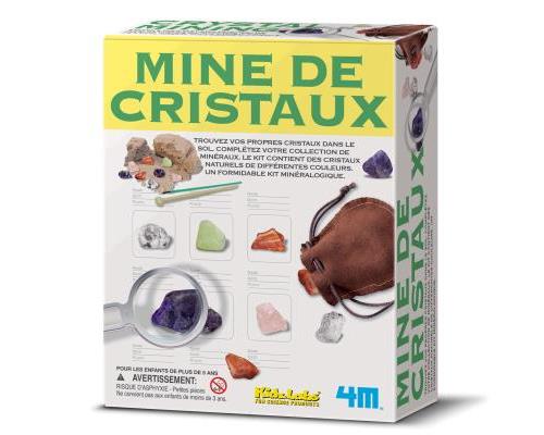 Kit de fouille : La mine de cristal 4M - Kidz Labs 