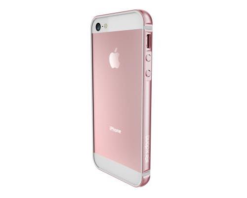 X-DORIA BUMPER IPHONE SE ROSE GOLD