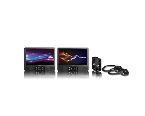 Lenco dvp-938 x2 2 dvd portables mp4 noir