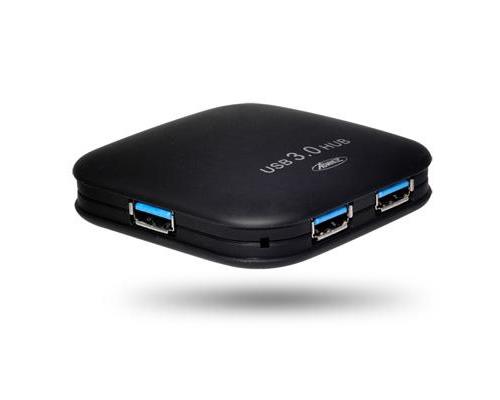 ADVANCE - HUB 4 PORTS USB 3.0 BLACK PC