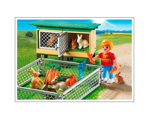 Playmobil, Enfant avec enclos et lapins