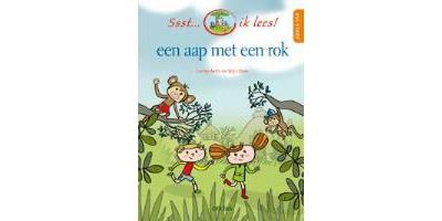 Een aap met een rok