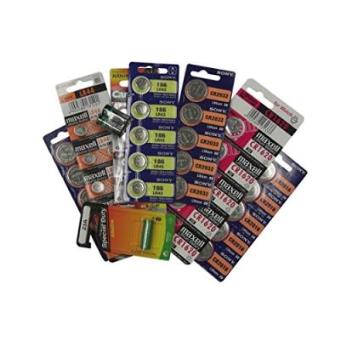 Maxell Pile Bouton Au Lithium Piles Cr 1620 Pack 5 Multicolore
