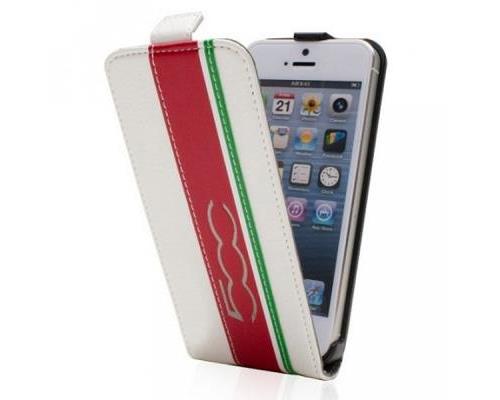 FIAT FLAP CASE 500 PU WHITE IPHONE 5