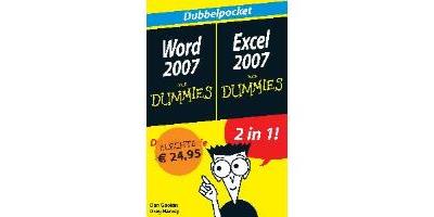 Dubbelpocket Word 2007, Excel 2007 voor dummies