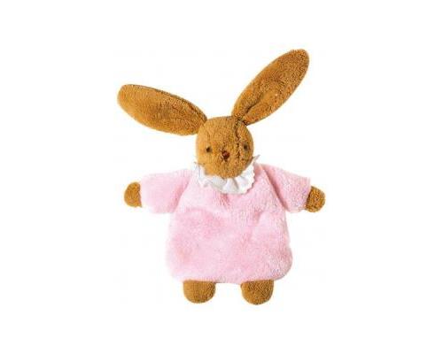 LAPIN NID D'ANGE HOCHET ROSE 19CM