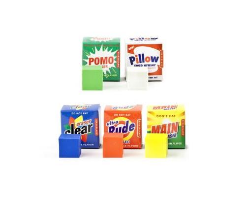 SCENTED ERASERS DETERGENT SET OF 5