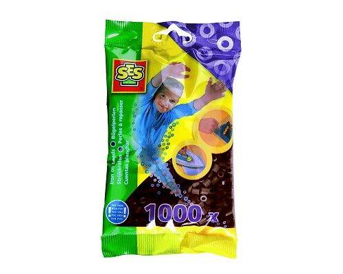 PERLES 1000 PCS BRUN FONCÉ