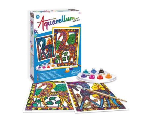 AQUARELLUM BLACK LINE - CHEVEAUX PERSES