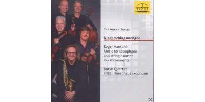 Niederschlagsmengen Musique pour saxophone et quatuor