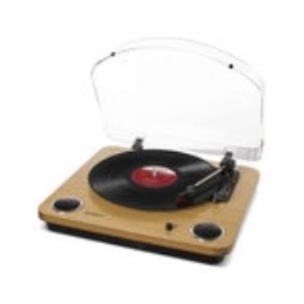 Ion MAXLPWOOD - Platine Vinyle Max LP USB/HP - Bois - 1
