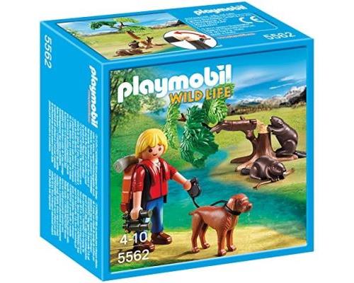Playmobil Wild Life 5562 Randonneur avec castors
