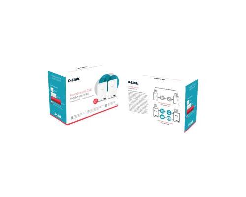 D-LINK DHP-701AV/E CPL AV 2000 HD GIGABIT STARTER KIT