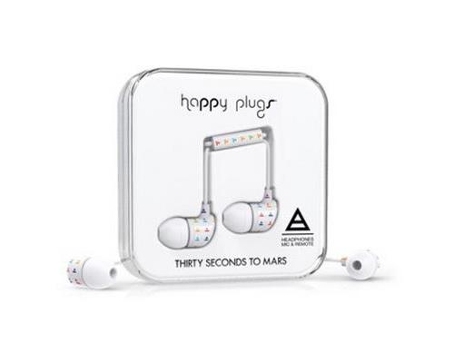 HAPPY PLUGS IN EAR HEADSET THIRTY SECONDS TO MARS