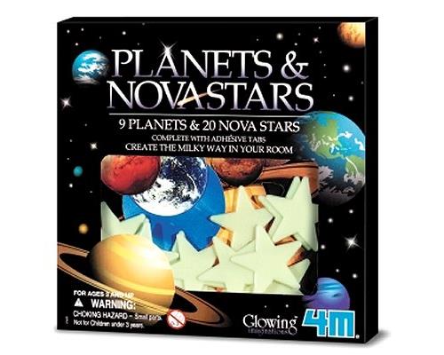 GLOW DARK PLANETES PETITS