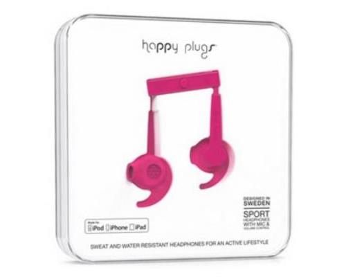 HAPPY PLUGS IN EAR SPORTS MFI CERISE