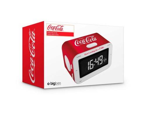 Big Ben Radio Reveil Double Alarme Logo Coca Cola