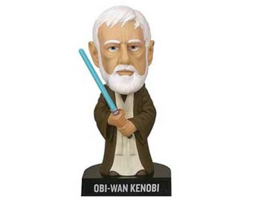 STAR WARS BOBBLE HEAD OBI WAN 17CM
