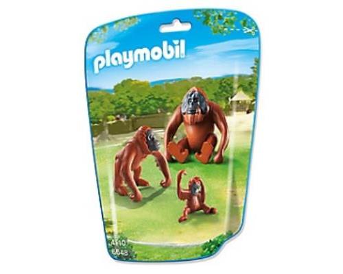 Playmobil City Life 6648 Deux orangs-outangs avec bébé