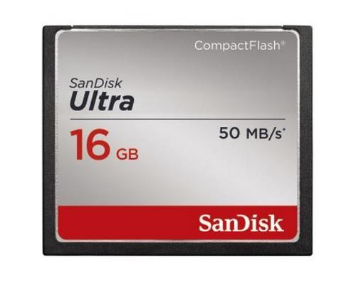 SANDISK CF ULTRA 16GB 50MB/S