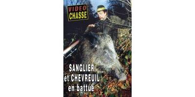 Sanglier et chevreuil en battue - DVD Documentaire - GRAND GIBIER - Vidéotel