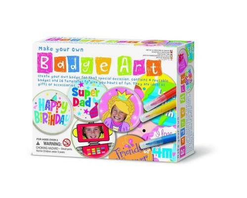 4M - Kidz Labs - Kit création - Badge Art État correct -  reconditionné disponible sur Fnac