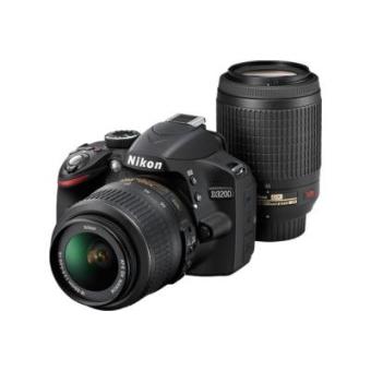 NIKON D3200 + 18-55 VR + 55-200 VR - Appareil photo reflex