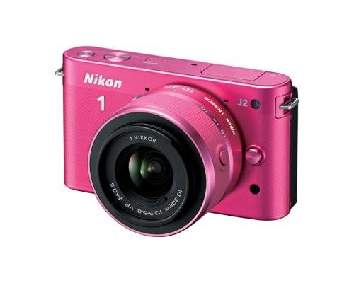 NIKON J2 PINK Systeem camera