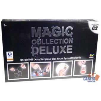 YOUYIKE Tour de Magie Professionnel, Magic Coffret Jeu avec Piece Foulard Vis Magique Doigt Lumineux Papier à Fumer Magique, pour Jeux Adulte Enfant 6 Ans Cadeau Kit Tours de Magie Enfant