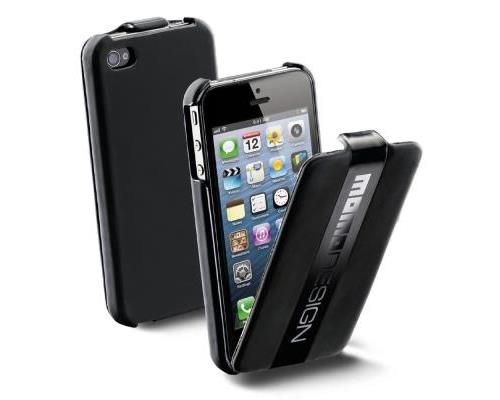 MOMO DESIGN FLAP BLACK IPHONE 5