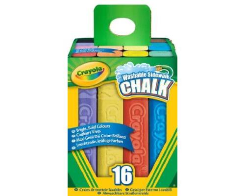 Crayola - 51-2016 - boîte de 16 craies de trottoir