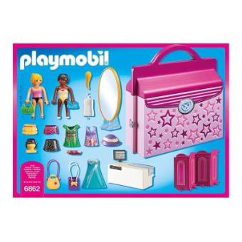 playmobil fashion girl magasin transportable