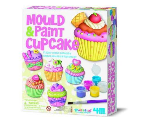 MOULD AND PAINT CUPCAKES