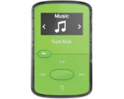 SanDisk Clip Jam - Lecteur numérique - 8 Go - vert