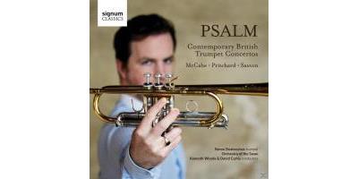 Psalm/concertos contemporains britannique pour trompette