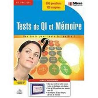 Tests de QI et Memoire - Micro Application - PC - 1