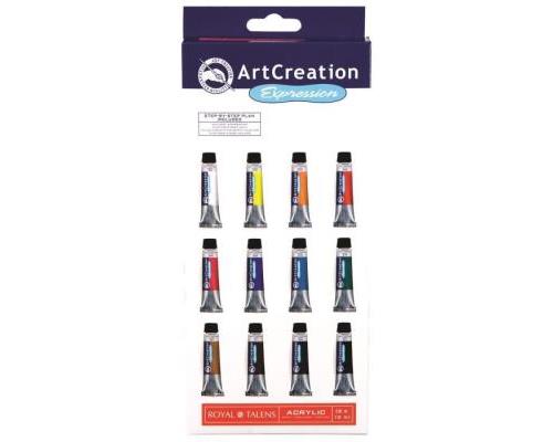 A C EXPRESSION BASICSET ACRYLVERF SET 12 T. 12ML