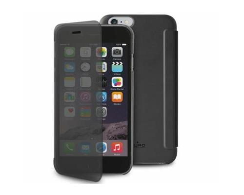 PURO BOOKLET CASE QUICK VIEW BLACK IPHONE 6+