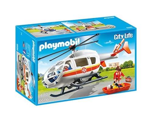 Playmobil City Life 6686 Hélicoptère médical