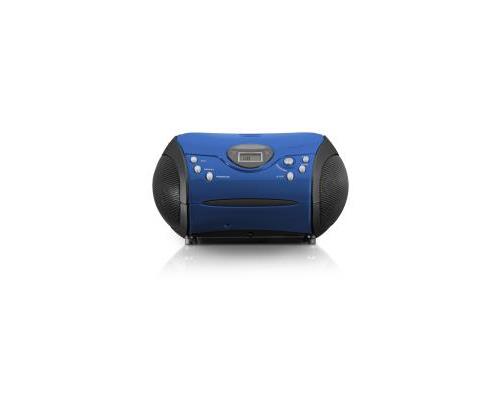 Lenco scd-24 bleue noir 