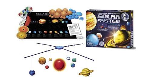Coffret système solaire motorisé - Jeu de sciences et d'expérience