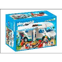Playmobil Summer Fun 6671 Famille avec camping-car