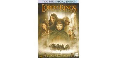 LORD OF THE RINGS/FELLOWSHIP OF THE RING/2 DVD/VN