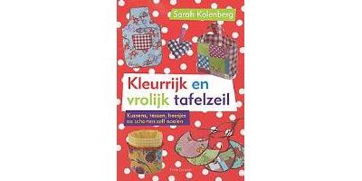 Kleurrijk en vrolijk tafelzeil
