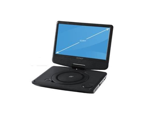 Denver MT-983 NB Lecteur DVD Portable avec Écran Pivotant 9