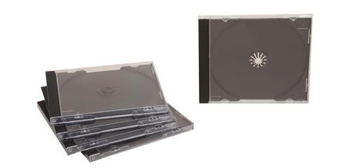 CD BOX X5 TRAY BLACK