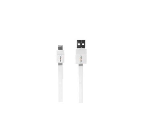 NEOXEO SYNCHRO CHARGE CABLE LIGHTNING FLAT WHITE 0,20 M