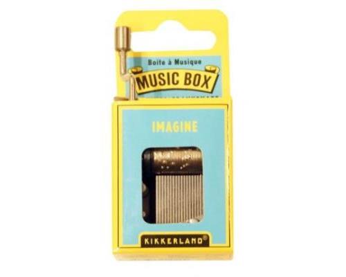 Boîte à musique Kikkerland Imagine