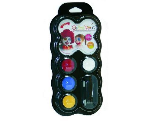  Oz International Set Complet De Maquillage Grim'tout - Le Clown