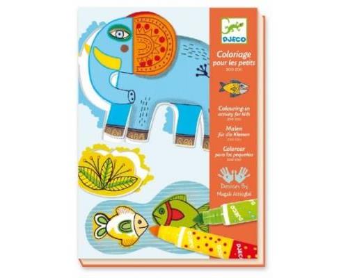 COLORIAGES POUR LES PETITS - ZOO ZOO